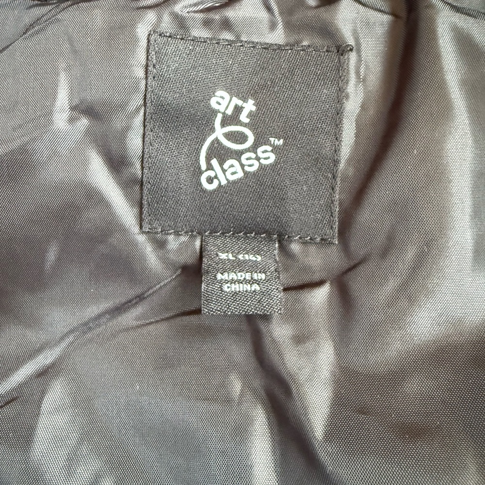 art class Black Quilted Jacket Interior Label Detail - Picture 4 of 4